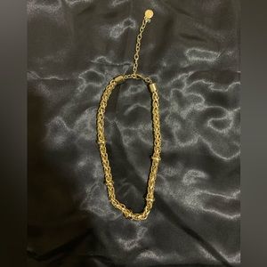 Gold necklace- 14” length